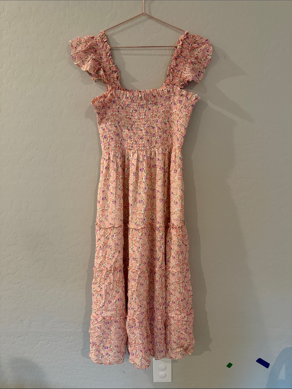 Hill House Home Pink Multi Pansy Size Small